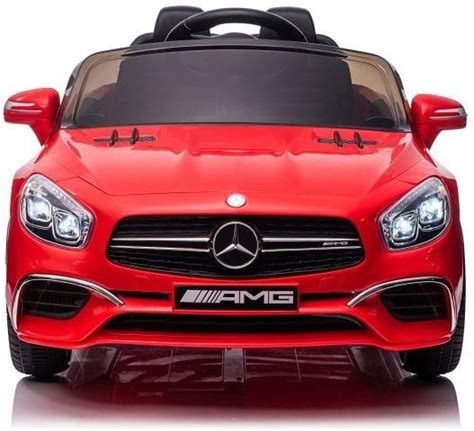 Lean Cars Auto Na Akumulator Mercedes Sl65 S Czerwony Lakierowany