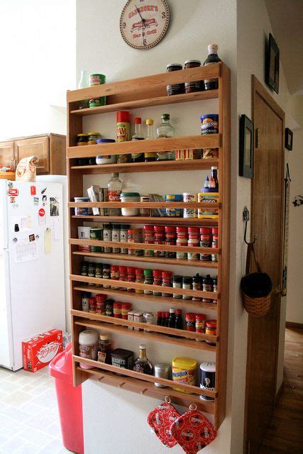 Diy Wall Mounted Spice Rack - WoodWorking Projects & Plans