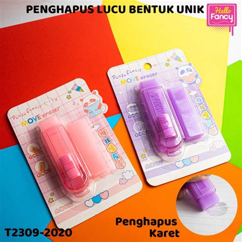 Jual Penghapus Pensil Mekanik Slide Warna Hapusan Warna Lucu Mq