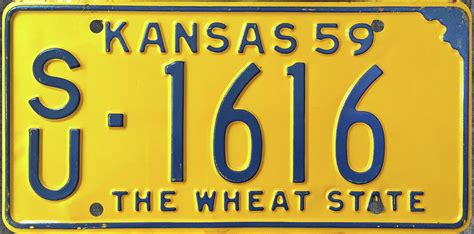 Kansas New License Plate Design