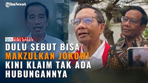 Mahfud Blak Blakan Soal Hak Angket Dulu Sebut Bisa Makzulkan Jokowi