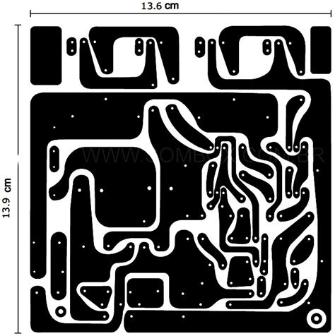 200w Power Amplifier Schematic Diagram And Pcb Design Electronic Schematic Diagram