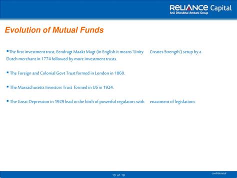 Ppt Evolution And Regulatory Framework Of Mutual Funds Powerpoint