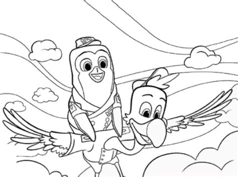 Tots Pip And Freddy Coloring Pages