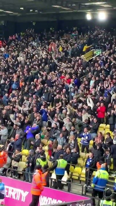 Cardiff City Fans Going Nuts At Watford 👍🏻⚽️ Full Video To Follow Youtube