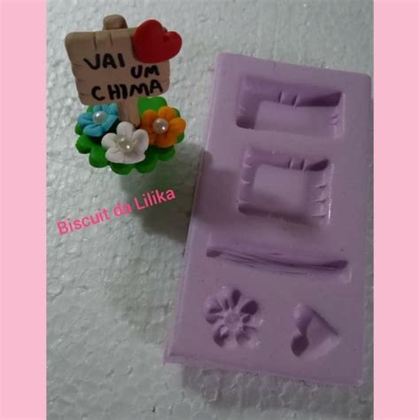 Molde Amor De Plaquinha Lilika Moldes De Silicone