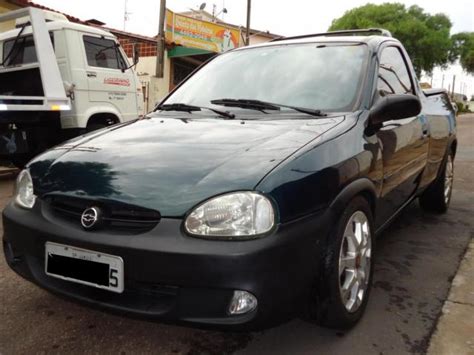 PIck Up Corsa 2001 Verde Linda São Paulo 141874 Carros