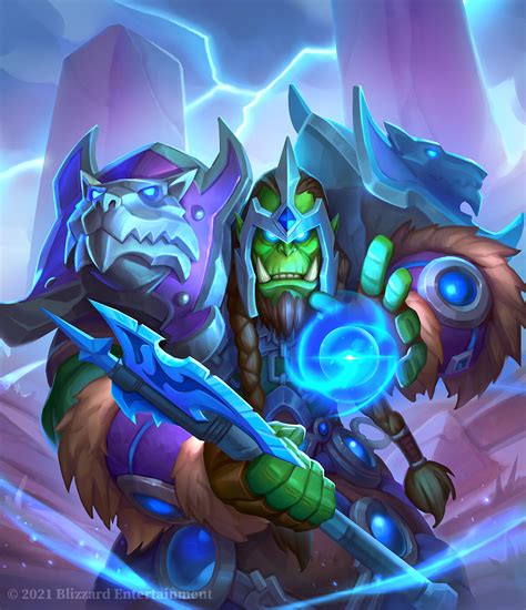 Mike Mishkin Hearthstone Thrall And Uther Tier 2 Set