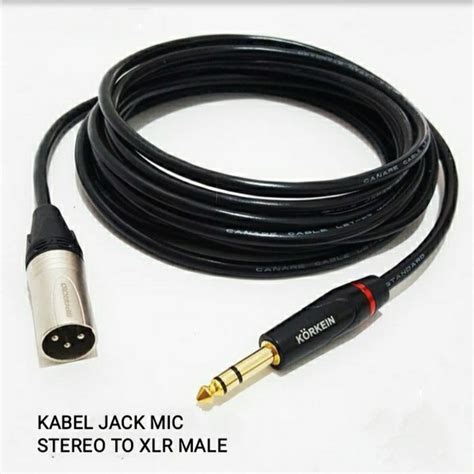 Jual Kabel Jack Mic Kabel Jack Stereo To XLR Male Ukuran Panjang 10