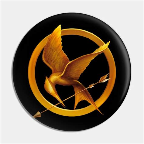 Mockingjay Pin - The Hunger Games - Hunger Games - Pin | TeePublic