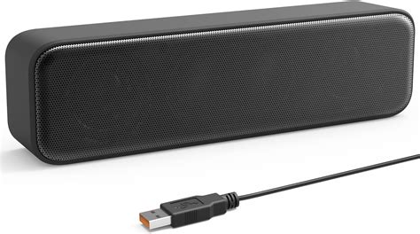 Upgraded Usb Computer Laptop Speaker With Stereo Sound