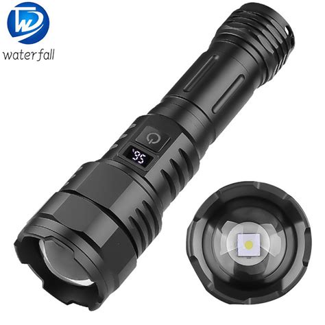 Hot Sale Flashlight 1000 1200 High Lumens Rechargeable Super Bright Powerful Flashlights