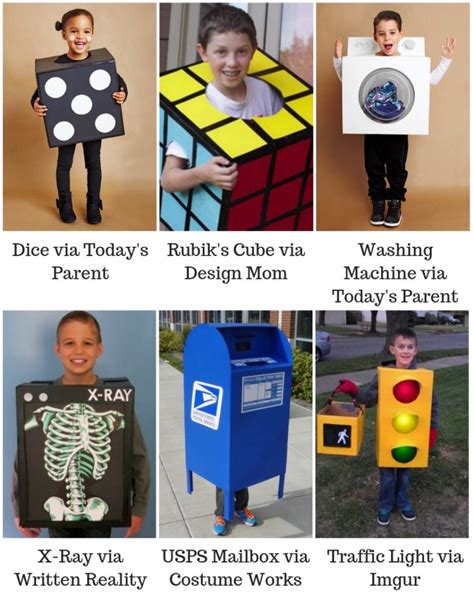 Cardboard Box Costumes For Halloween Simple Diy Costumes