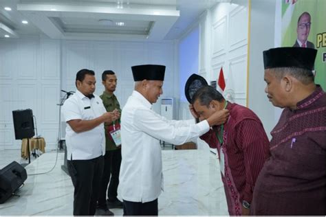 Dilantik Bupati Asahan Pengurus Badan Wakaf Indonesia Kabupaten Asahan