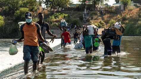 State Of Emergency In Del Rio As 10000 Migrants Shelter Under Bridge