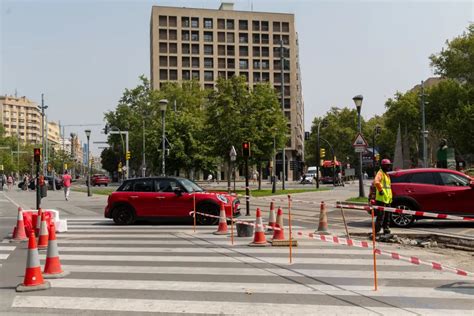 Im Genes De Las Afecciones Al Tr Fico Por Obras En La Plaza Para So De