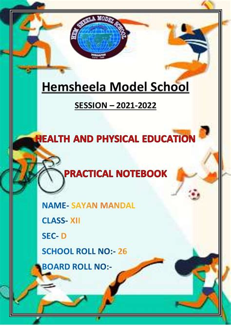 Physical Education Project Class 12