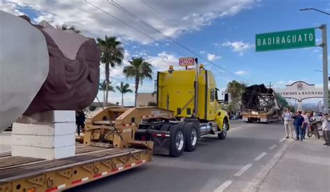 Recibe Badiraguato La Estatua Gigante De San Judas Tadeo