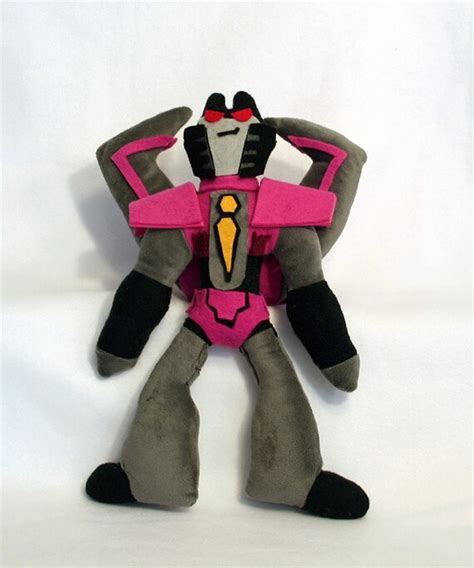 Items Similar To Transformers Animated Starscream Plushie On Etsy