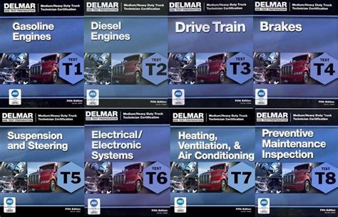 Ase Test Prep Manuals Heavy Truck T T Delmar Th Ed