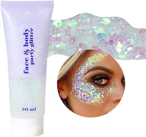 Dageda Body Glitter Gel Face Glitter Body Gel Sequins