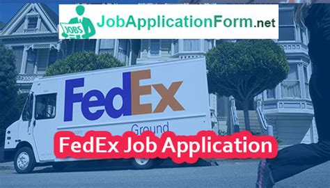 Fedex Job Application Form And Apply Online 2024 Careers And Job