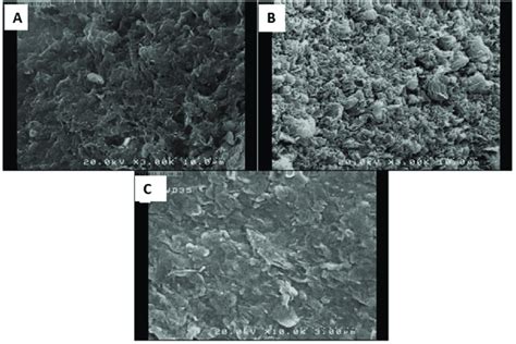 The SEM Micrographs Of A MMT B Van MMT NPs And C Van MMT SA With