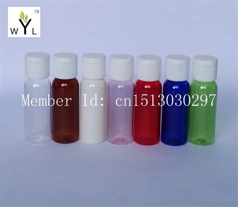 Ml Empty Plastic Travel Container Bottle With Flip Top Cap Sample