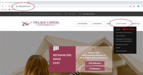 Register Your Account Village Capital Investment