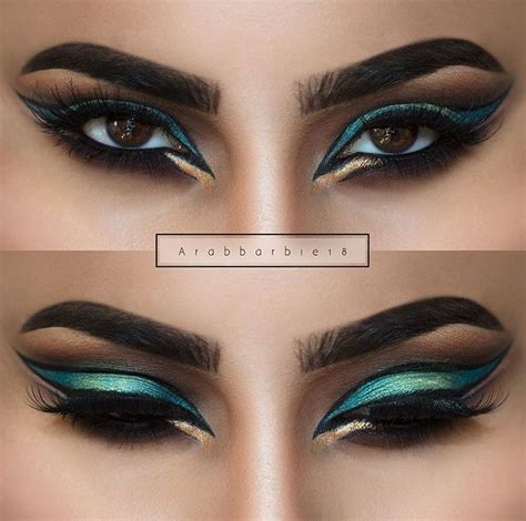 Cleopatra Make Up By Arabbarbie18 In 2024 Egyptian Eye Makeup