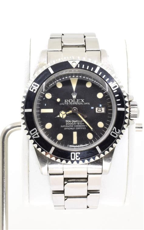 Rolex Vintage Sea Dweller Great White Watch Only Luxury