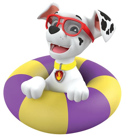 Marshall In A Pool Paw Patrol Clipart Png