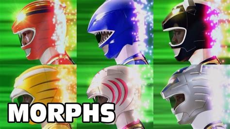 Wild Force All Ranger Morphs Power Rangers Official Youtube