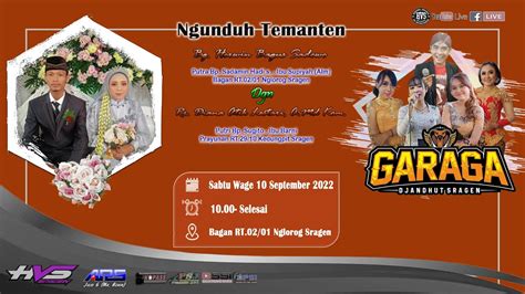 Live Stream Wedding Bagus Atik Campursari GARAGA MUSIC ARS AUDIO