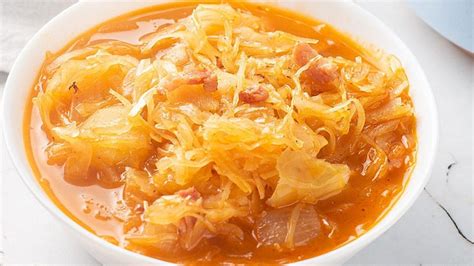 Sauerkraut Soup (Sauerkrautsuppe)