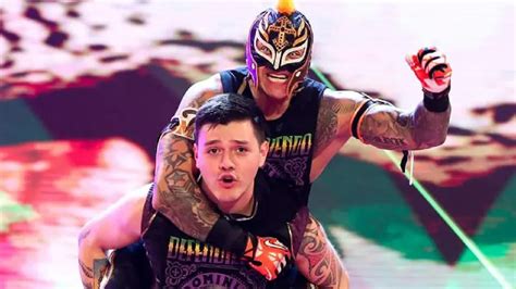 Father Vs Son Rey Mysterio Accepts Dominiks Challenge Set To Face Him In A Historic Match At