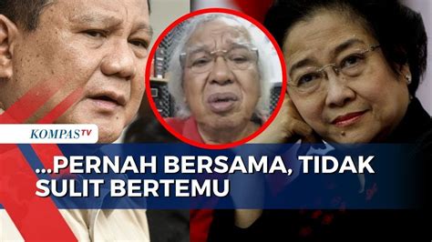 Rencana Pertemuan Prabowo Megawati Panda Nababan Pernah Bersama