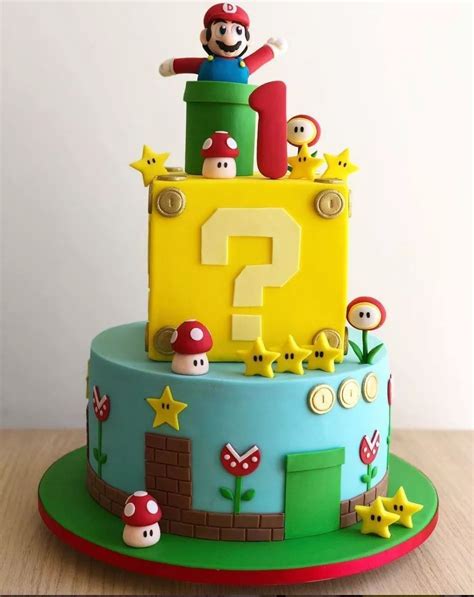 Amazing Cute Super Mario Cake Ideas Designs Artofit