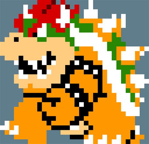 Pixilart Bowser By Colinthepurpbro