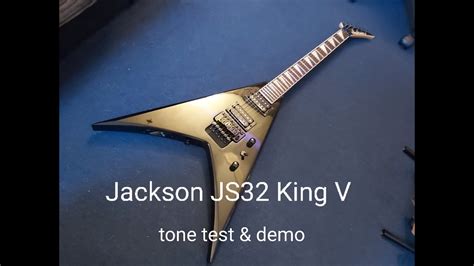 Jackson JS32 King V Demo - YouTube