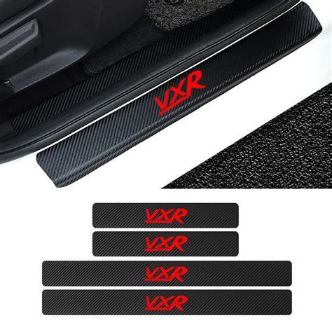 Car Sticker Door Sill Protector Car Styling Carbon Fiber Door Plate