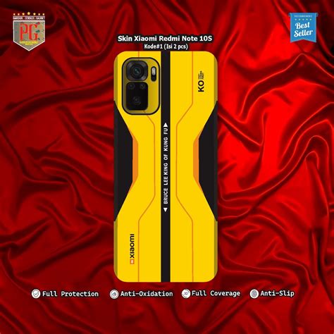 Jual Garskin Redmi Note S Skin Gadget Motif Bruce Isi Pcs Shopee