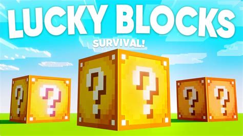 Lucky Blocks Survival By Chunklabs Minecraft Marketplace Map