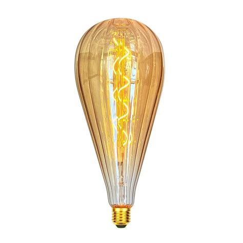 Ampoule Filament Led St W Dimmable K E Ampoule Globe Goutte