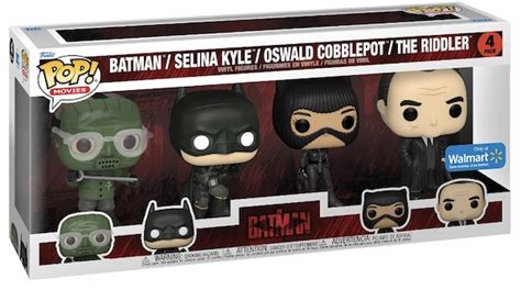 Funko Pop The Batman Checklist Gallery Exclusives Chase Variants