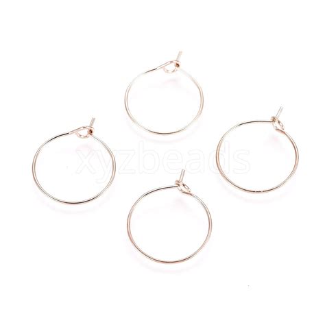 Wholesale Ion Plating IP 316L Surgical Stainless Steel Hoop Earring