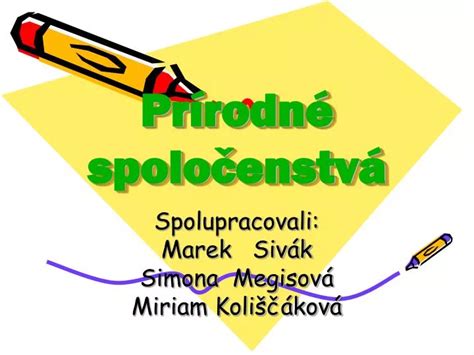 PPT Prírodné spoločenstvá PowerPoint Presentation free download ID