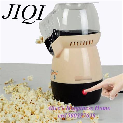 Electric DIY Mini Hot Air Popcorn Machine Poper Pop Corn Maker Household Kitchen Appliances