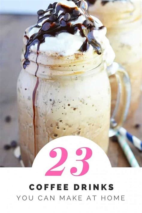 23 Coffee Drinks You Can Make At Home What The Fork