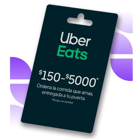 Tarjeta De Regalo Uber Eats